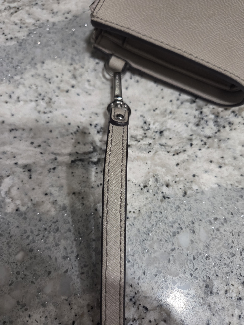 Michael Kors Women's Wristlet Wallet - Beige - Picture 8 of 8